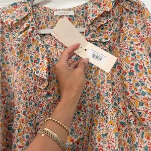 Doen- Henri Top - Wild Clover Floral